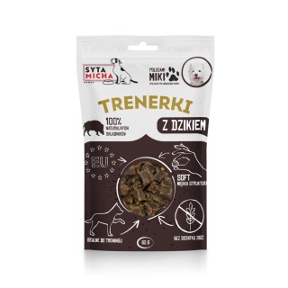 Syta Micha - Trenerki z dzikiem 80g