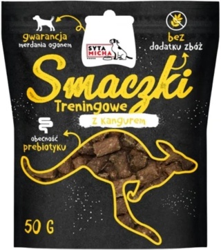 Syta Micha - Smaczki treningowe z kangurem 50g