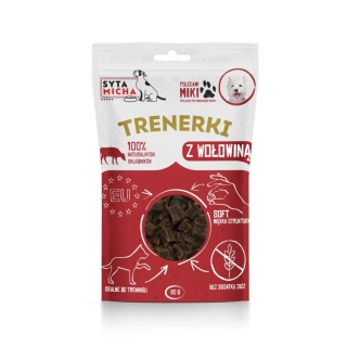 Syta Micha - Trenerki z wołowiną 80g