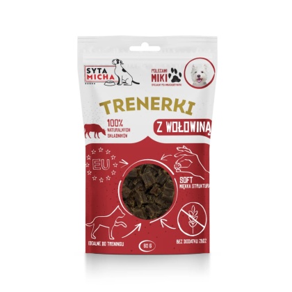 Syta Micha - Trenerki z wołowiną 80g
