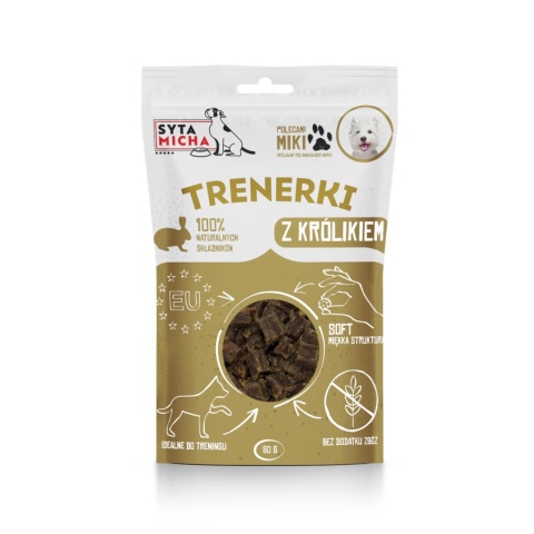 Syta Micha - Trenerki z królikiem 80g