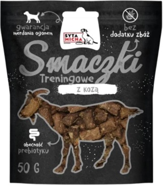 Syta Micha - Smaczki treningowe z kozą 50g