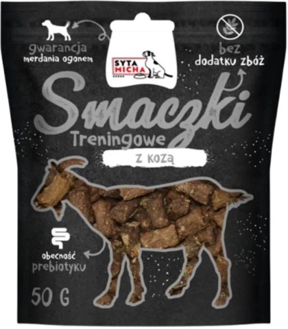 Syta Micha - Smaczki treningowe z kozą 50g