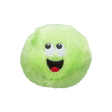Trixie - Pluszowa piłeczka z piszczałką 10cm