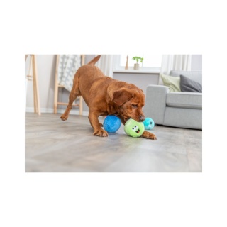 Trixie - Pluszowa piłeczka z piszczałką 10cm
