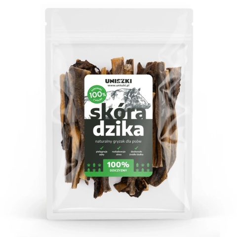 Uniszki - Skóra dzika 100g