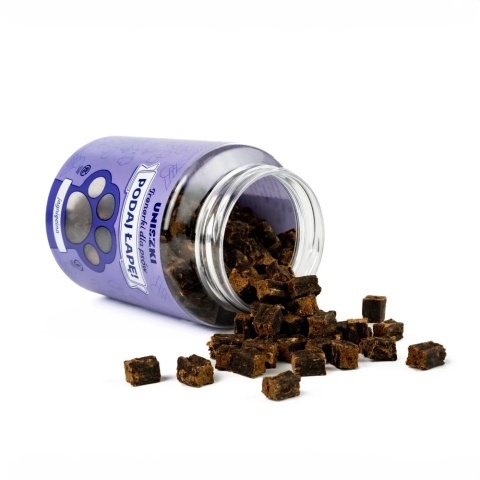 Uniszki - trenerki w słoiku Podaj łapę JAGNIĘCINA 150g