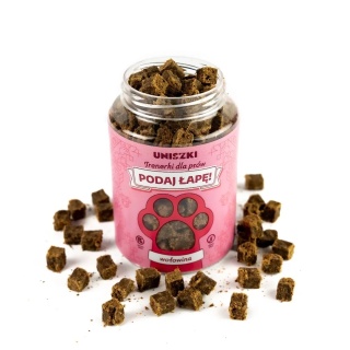 Uniszki - trenerki w słoiku Podaj łapę WOŁOWINA 150g