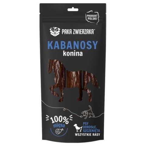 Paka Zwierzaka - Kabanosy konina 3 szt (80g)