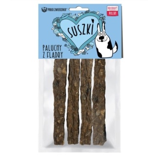 Paka Zwierzaka - SUSZKI Paluchy z flądry 4szt (60g)
