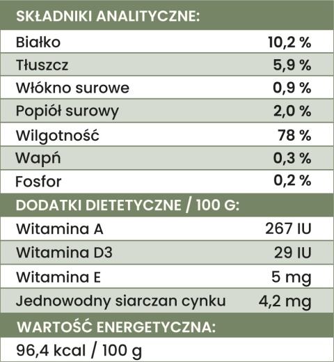 Perro Gourmet JUNIOR - Jagnięcina z cukinią dla szczeniąt 800g