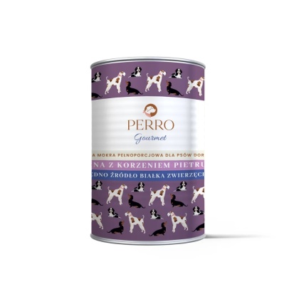 Perro Gourmet - Sarna z korzeniem pietruszki 400g