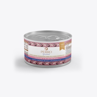 Perro Gourmet - Królik z marchewką 200g