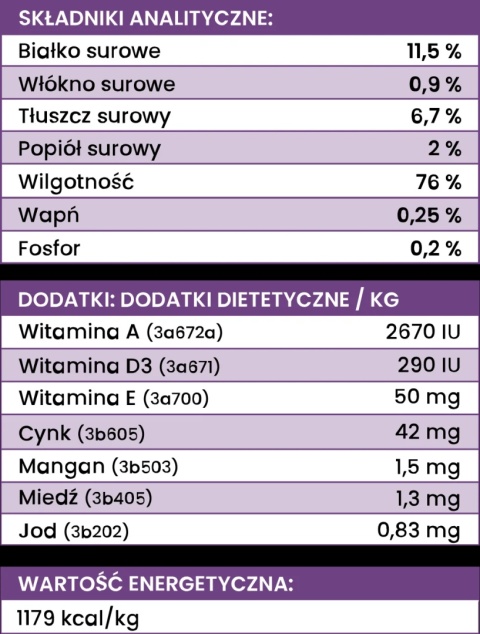 Perro Gourmet - Sarna z korzeniem pietruszki 400g - wygięta puszka