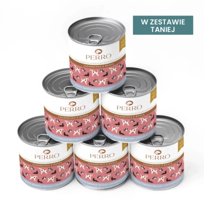 Perro - Karma mokra Jagnięcina z dynią 400g x 6szt ZESTAW
