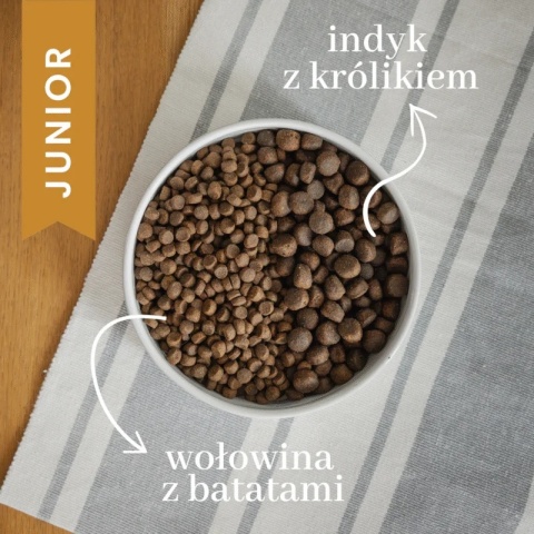 Perro - Karma sucha JuniorWołowina z batatami – bezzbożowa formuła dla szczeniąt wszystkich ras 9kg