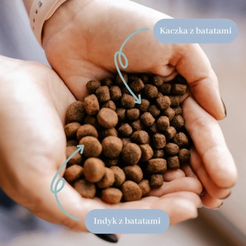 Perro - Karma sucha Kaczka z batatami – dla psów dorosłych małych ras 1kg