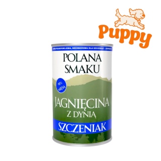 Polana Smaku JUNIOR - Jagnięcina z dynią dla szczeniąt 400g