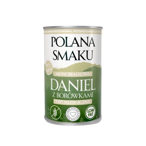 Polana Smaku - Daniel z borówkami 400g