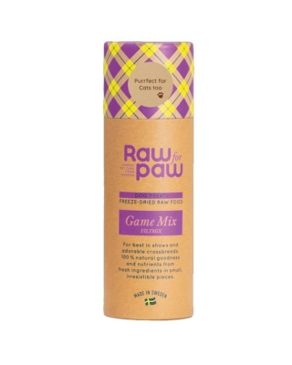 RAW for PAW WILD Game Mix - dziczyzna liofilizowane przysmaki w tubie