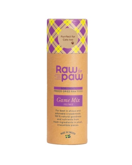 RAW for PAW WILD Game Mix - dziczyzna liofilizowane przysmaki w tubie