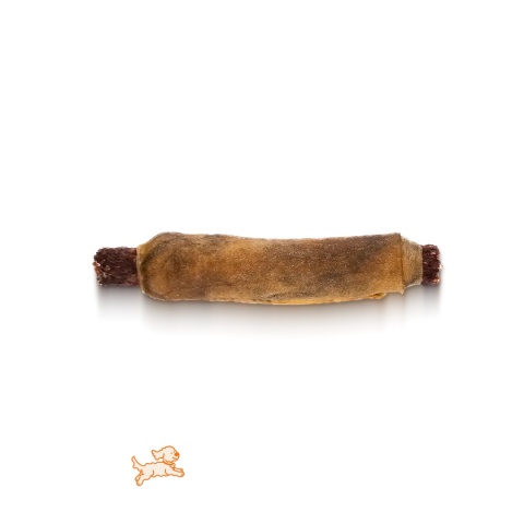 Syta Micha Hot Dog do żucia - Królik z granatem w skórze jelenia 2 szt.