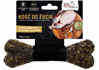 Syta Micha - Kość wzmacniająca do żucia dla szczeniąt i seniorów 13,5 cm