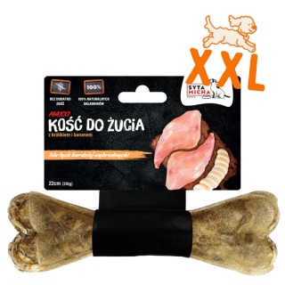 Syta Micha - Kość do żucia dla wybrednych psów MAXXI 22 cm