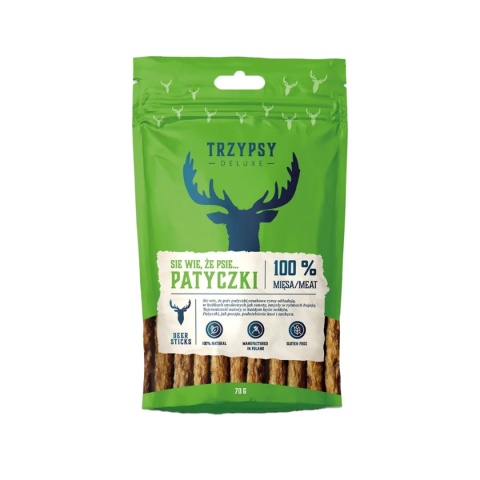 TRZY PSY - Patyczki z jelenia 70g