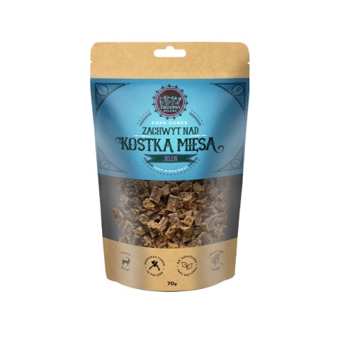 TRZY PSY - ZACHWYT NAD KOSTKĄ MIĘSA Z JELENIA 70G