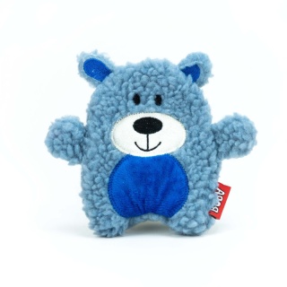 BUBA - Teddy niebieski pluszak szeleszczący bez piszczałki i bez wypełnienia 13cm