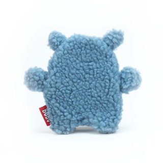 BUBA - Teddy niebieski pluszak szeleszczący bez piszczałki i bez wypełnienia 13cm