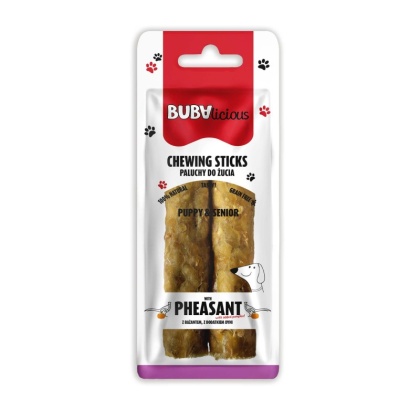 BUBAlicious - Paluchy z bażantem z dodatkiem dyni 2x15cm