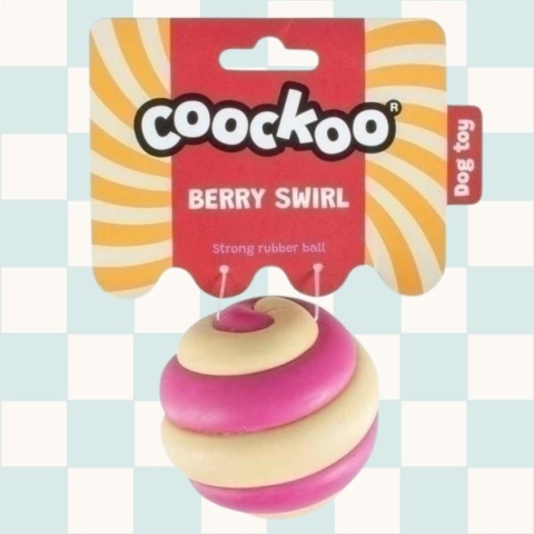 COOCKOO Berry Swirl - Piłka gumowa