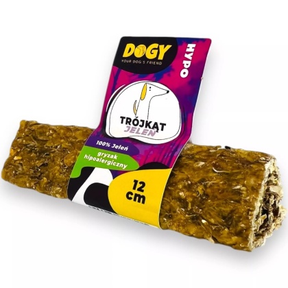 DOGY HYPO - Trójkąt z Jelenia 12cm - 100% jeleń