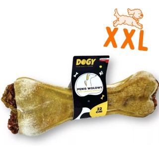 DOGY - Kość z penisem wołowym 22cm