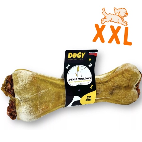 DOGY - Kość z penisem wołowym 22cm