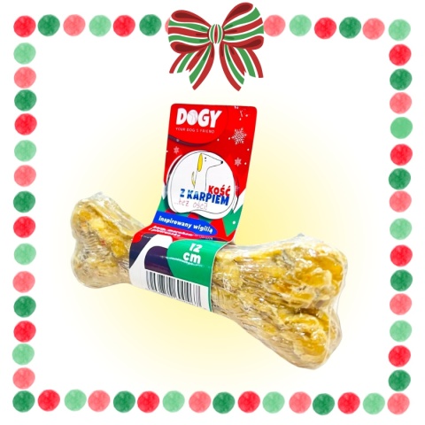 DOGY - Świąteczna kość z Karpiem...bez ości! 12cm