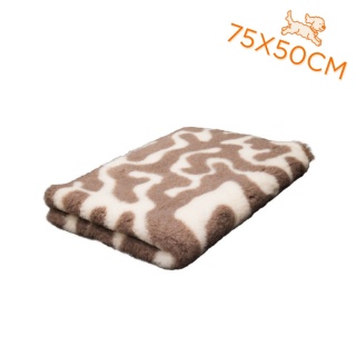 DRY BED - Zawijasy kremowo - beżowe 75x50cm 28mm