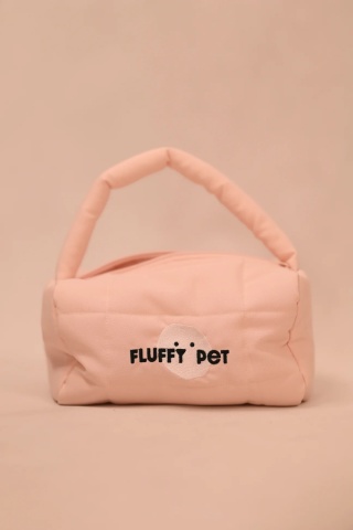 Fluffy Pet - Limitowana kosmetyczka z rączką - różowa