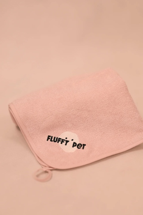 Fluffy Pet - Limitowany miękki ręcznik z wiskozy bambusowej - niebieski