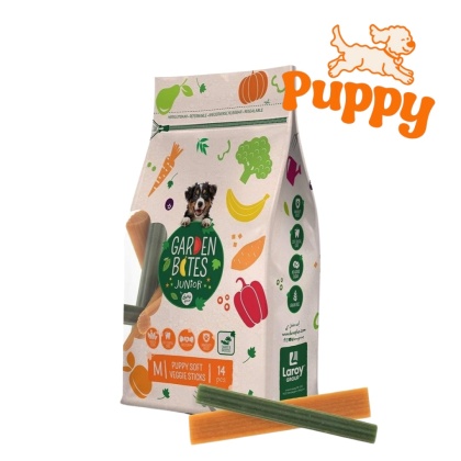 GARDEN BITES - PUPPY SOFT VEGGIE STICKS 12cm 14szt