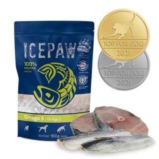 ICEPAW High Premium Omega-3 - makrela i śledź (400g)