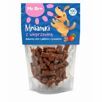 Mr. Bro - Mniamki Przysmaki dla psa z Wieprzowiny Air Dried