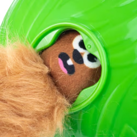 Nina Ottosson Dog Snuffle N' Treat Ball Level 2 SMALL - węchowa piłka na przysmaki dla psa - 4 WIEWIÓREK