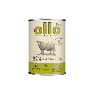 Ollo Pure - Wołowina i Zielone Żwacze 400g