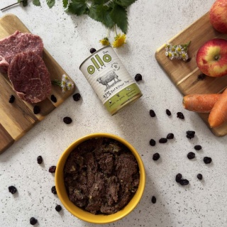 Ollo Pure - Wołowina i Zielone Żwacze 400g