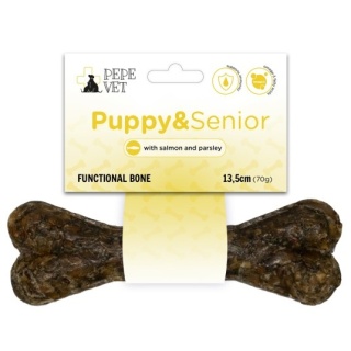 PEPE VET Kość funkcjonalna Puppy&Senior 13,5cm