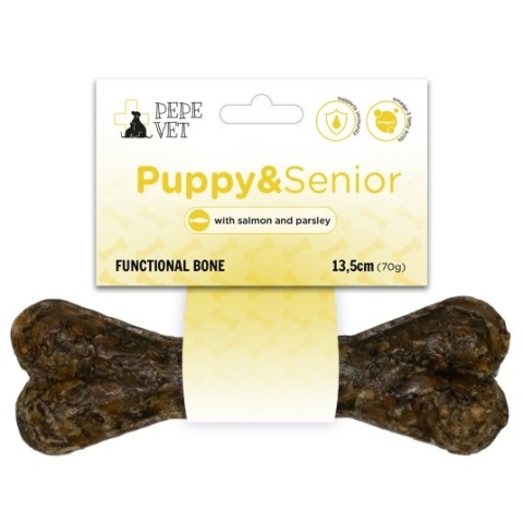 PEPE VET Kość funkcjonalna Puppy&Senior 13,5cm
