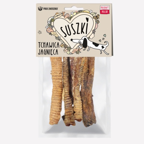 Paka Zwierzaka - SUSZKI tchawica jagnięca 100 g
